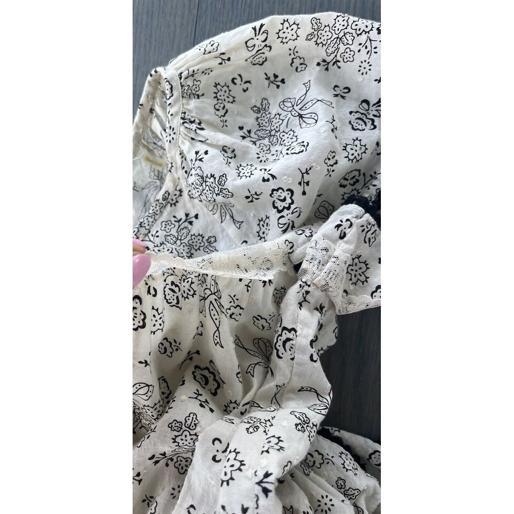 LoveShackFancy‎ Karen Dress In Sweet cream - Picture 8 of 8
